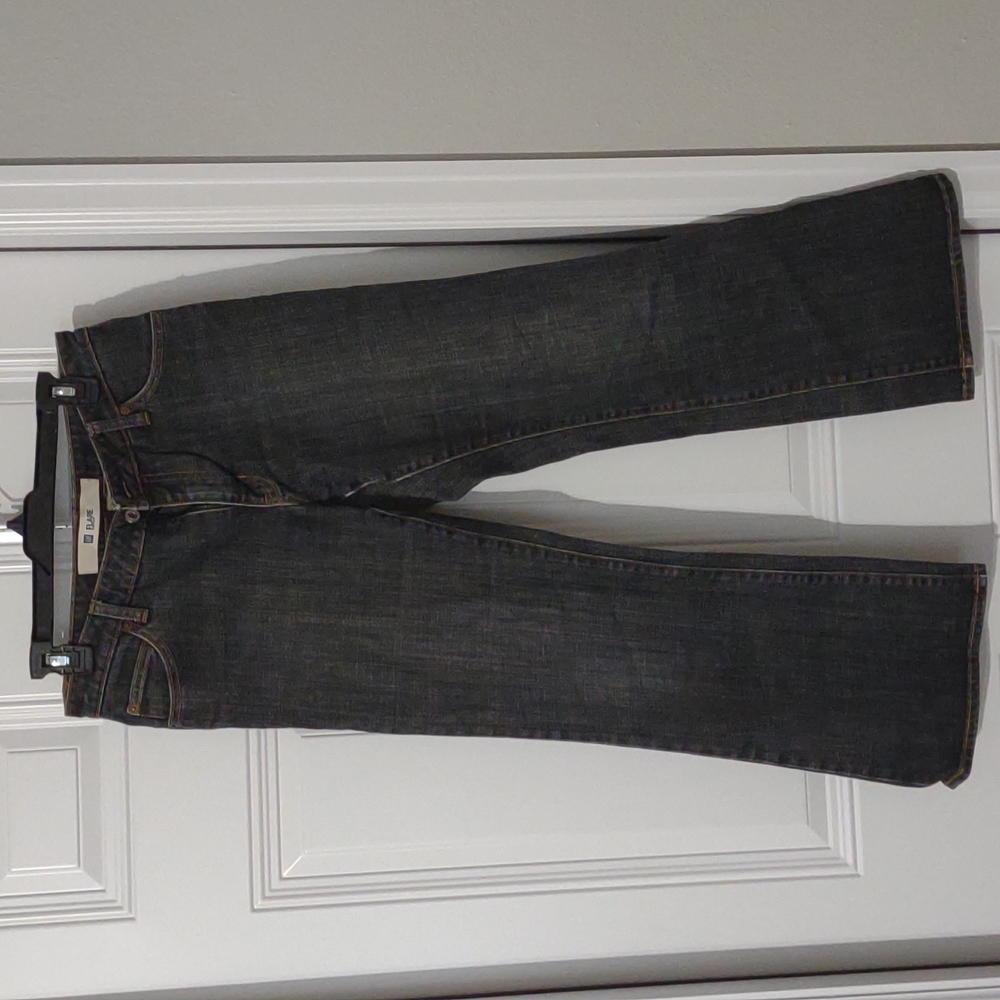 Vintage 100%cotton Gap Flare Stretch high waist jeans size 6A